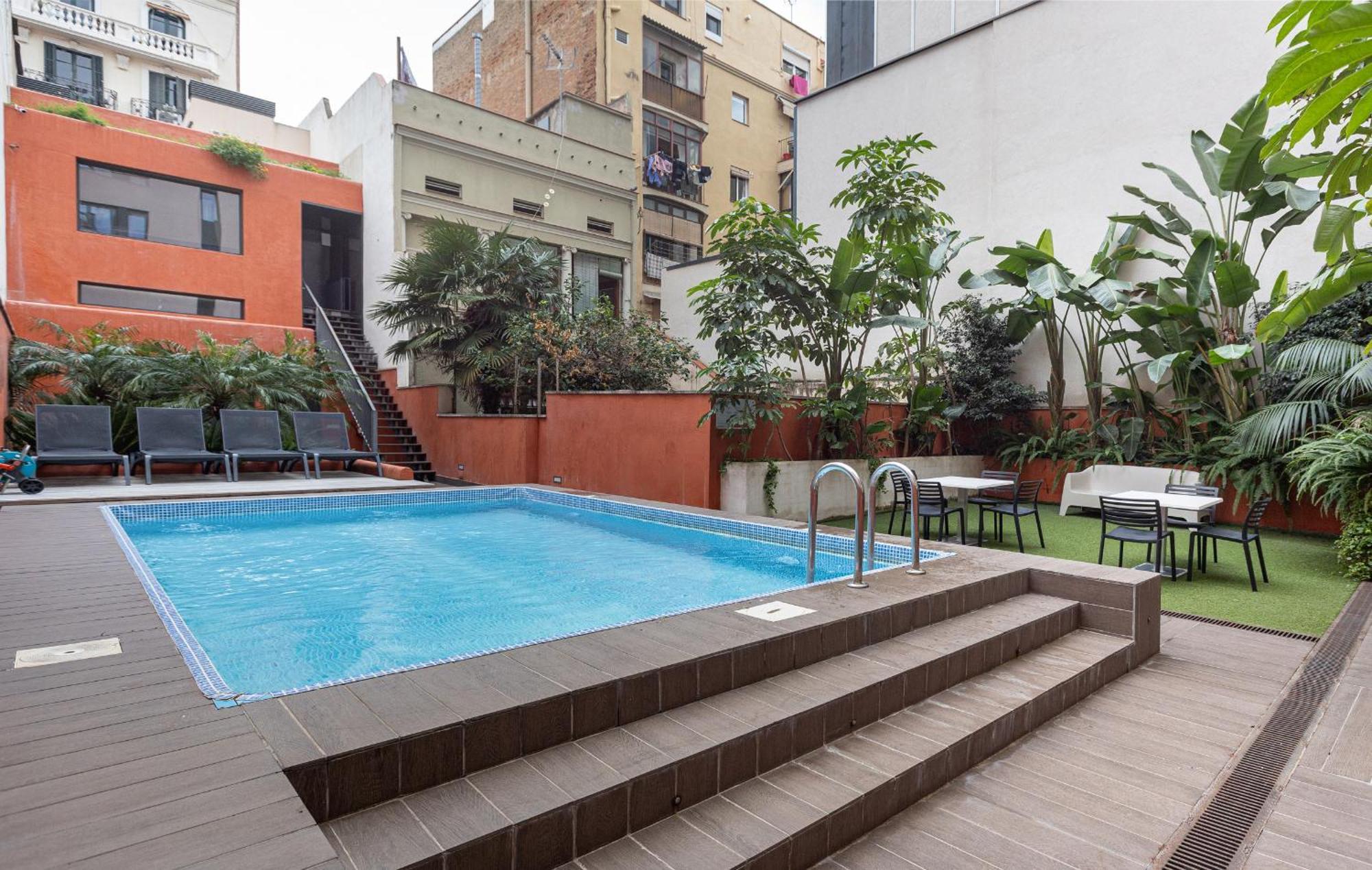 Ferienwohnung Enjoybcn Patio De Gala Barcelona Exterior foto