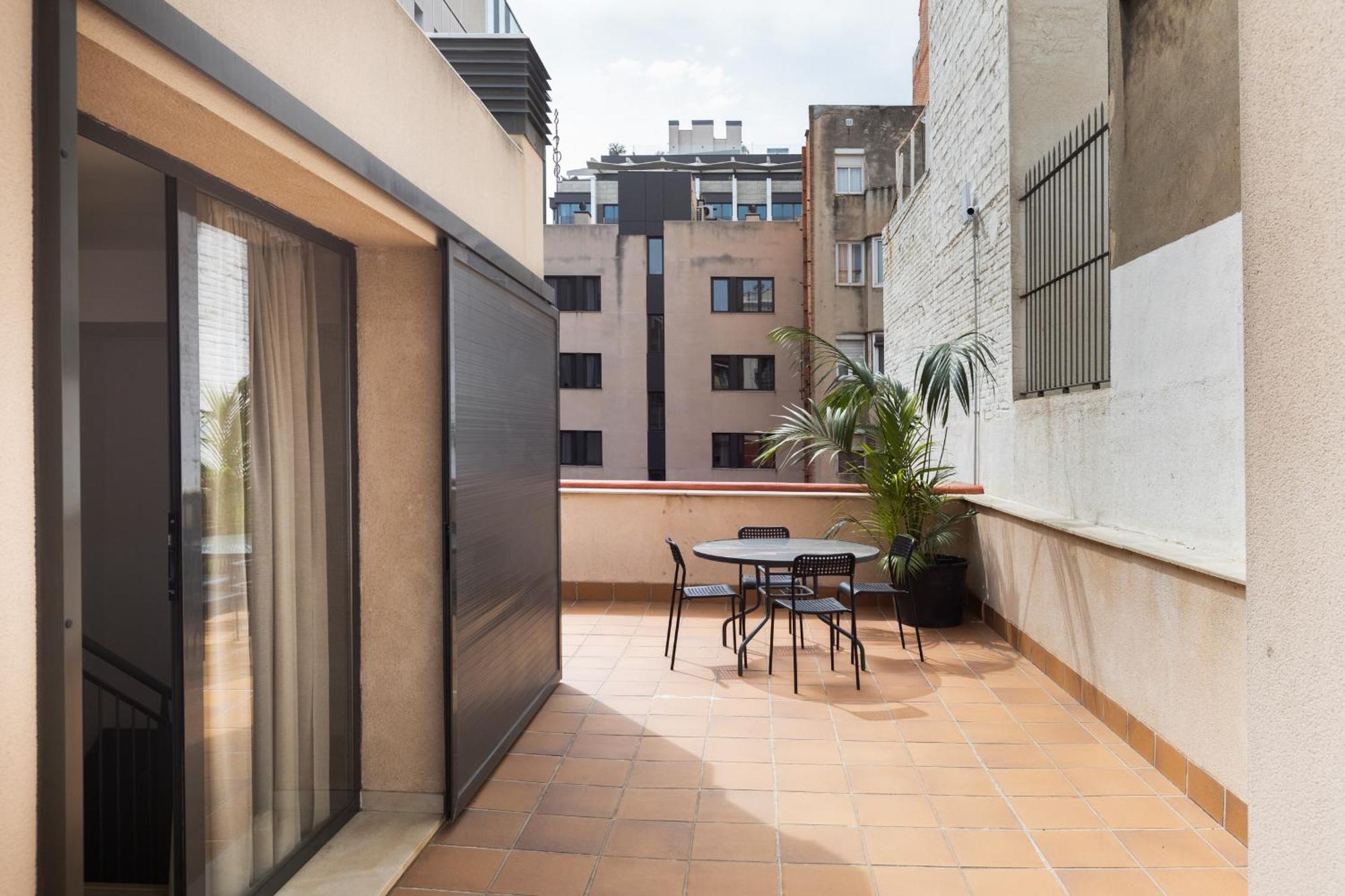 Ferienwohnung Enjoybcn Patio De Gala Barcelona Exterior foto