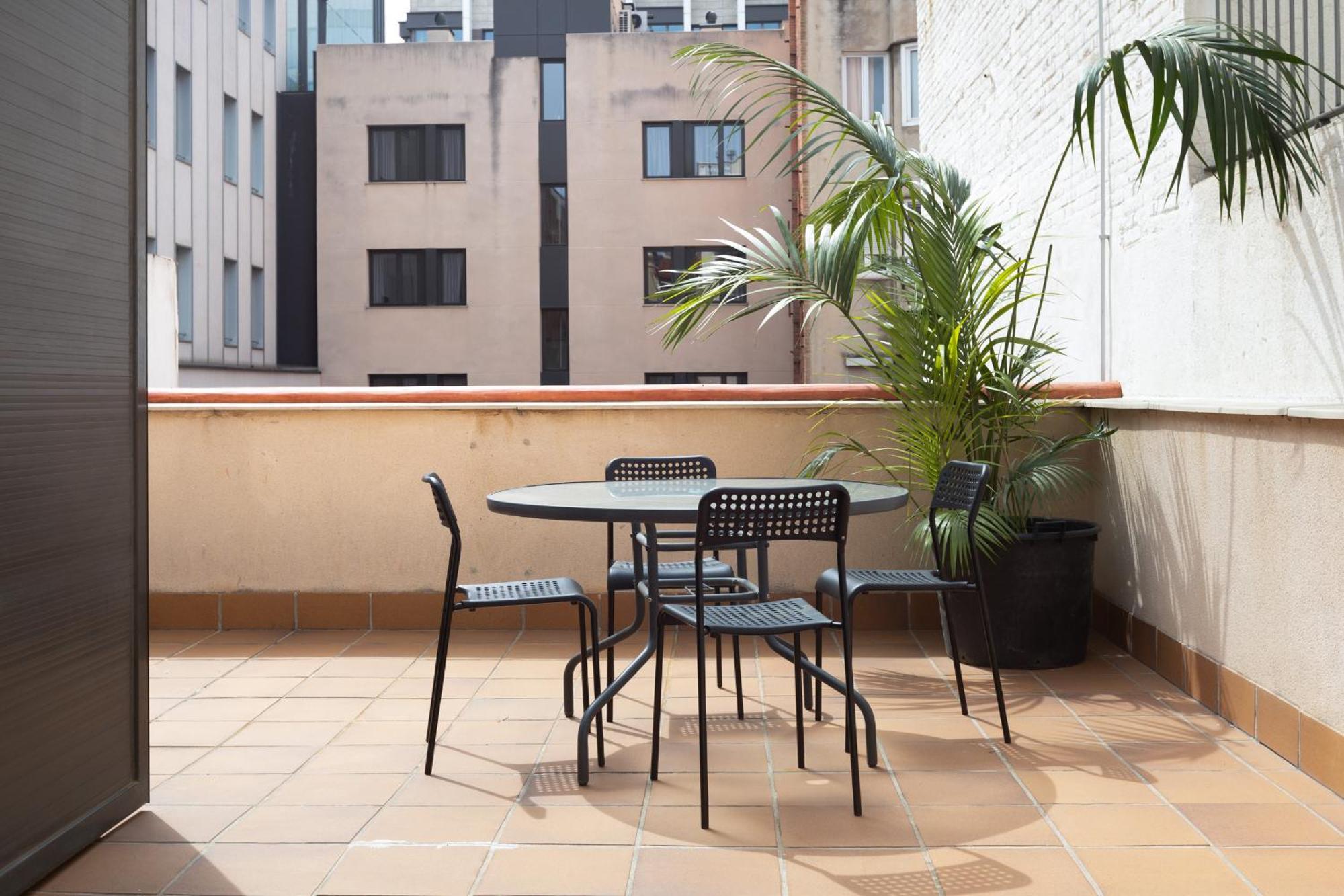 Ferienwohnung Enjoybcn Patio De Gala Barcelona Exterior foto
